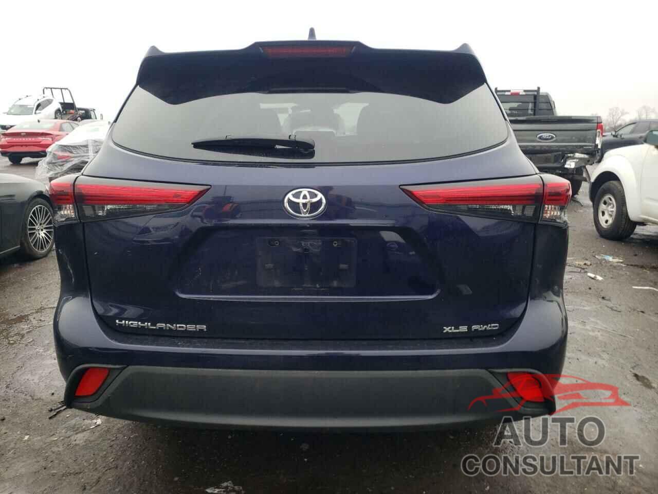 TOYOTA HIGHLANDER 2021 - 5TDGZRBH4MS080935