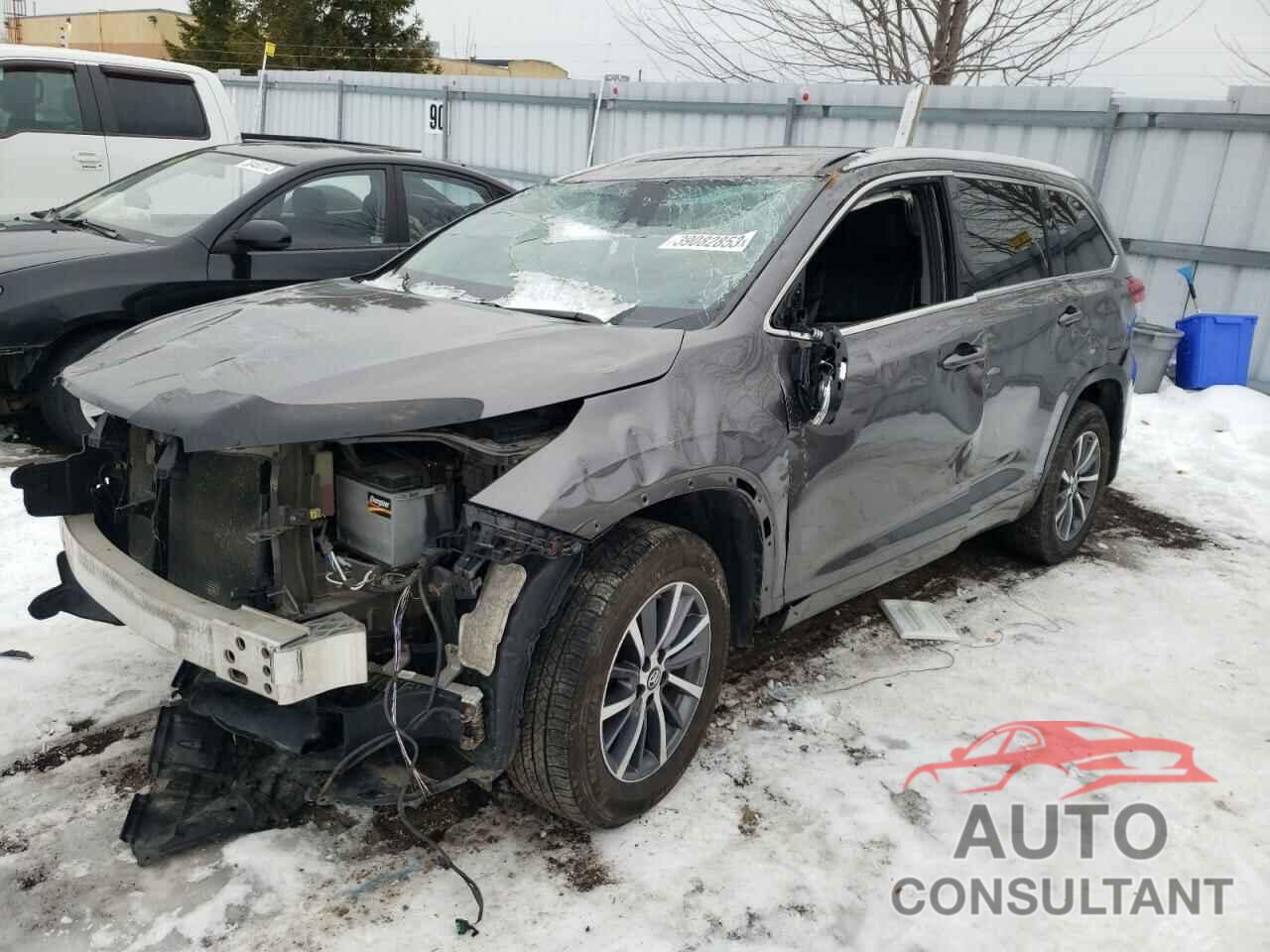 TOYOTA HIGHLANDER 2017 - 5TDJZRFH7HS516621