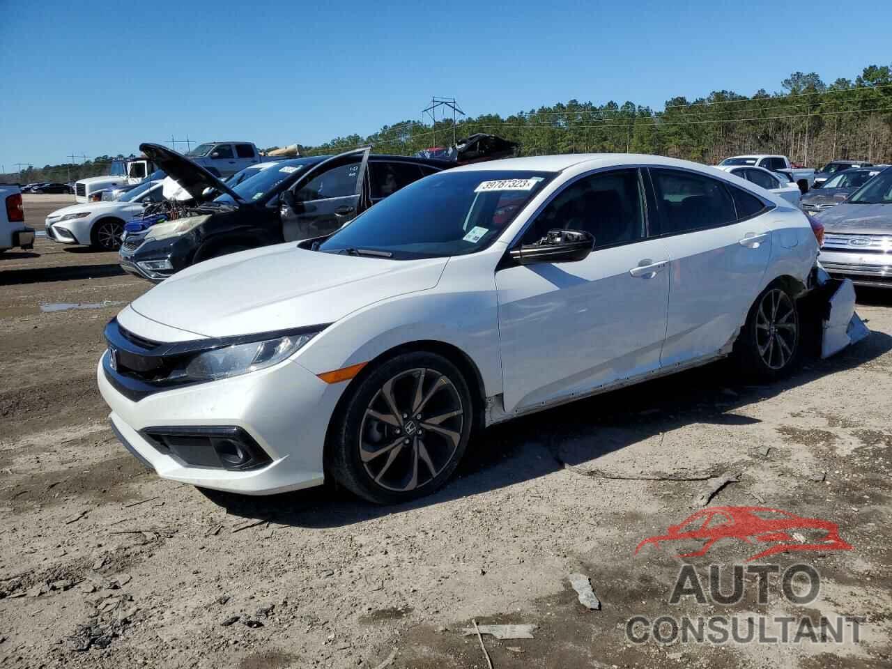 HONDA CIVIC 2019 - 2HGFC2F86KH509200