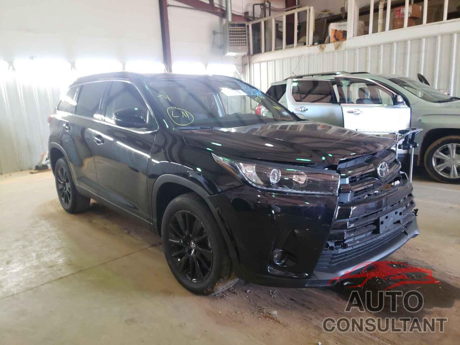 TOYOTA HIGHLANDER 2019 - 5TDKZRFHXKS353944
