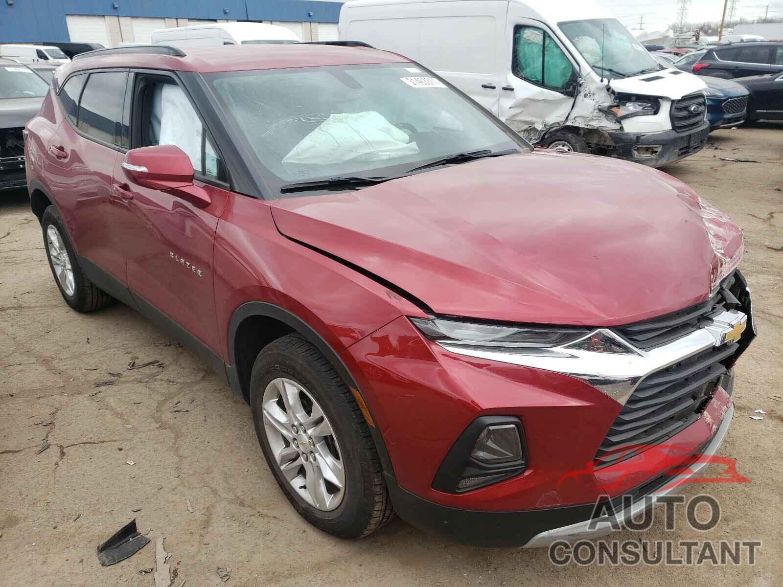 CHEVROLET BLAZER 2019 - 3GNKBBRA4KS635459