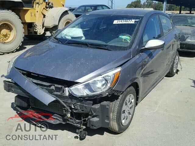 HYUNDAI ACCENT 2015 - KMHCT4AE4FU930048