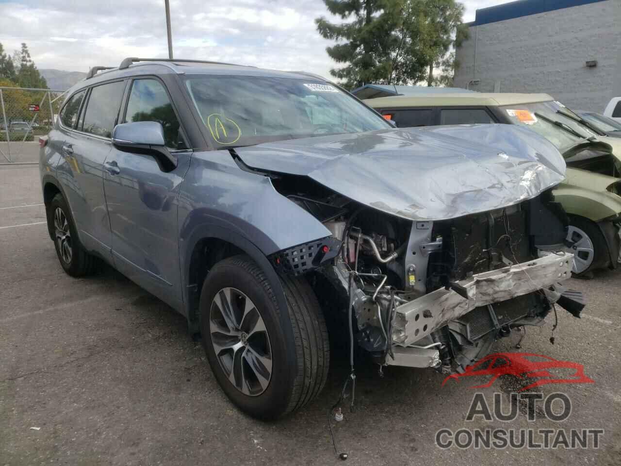 TOYOTA HIGHLANDER 2020 - 5TDGZRAH9LS015787