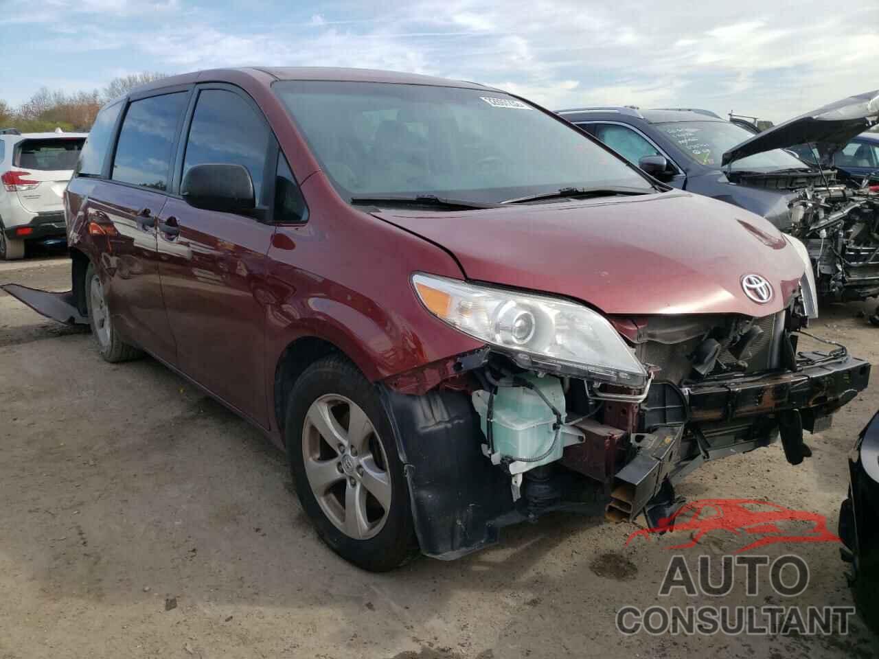 TOYOTA SIENNA 2017 - 5TDZZ3DC6HS814598