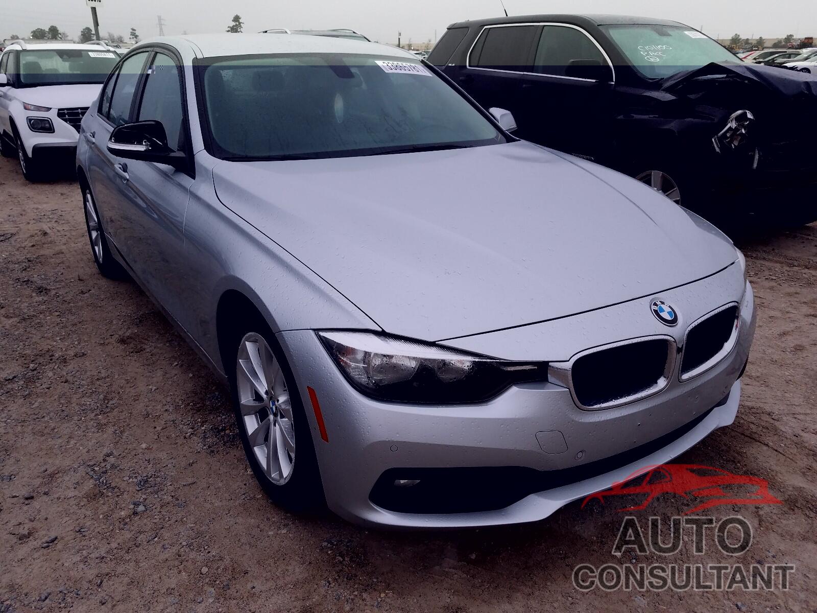 BMW 3 SERIES 2017 - WBA8E1G34HNU18387