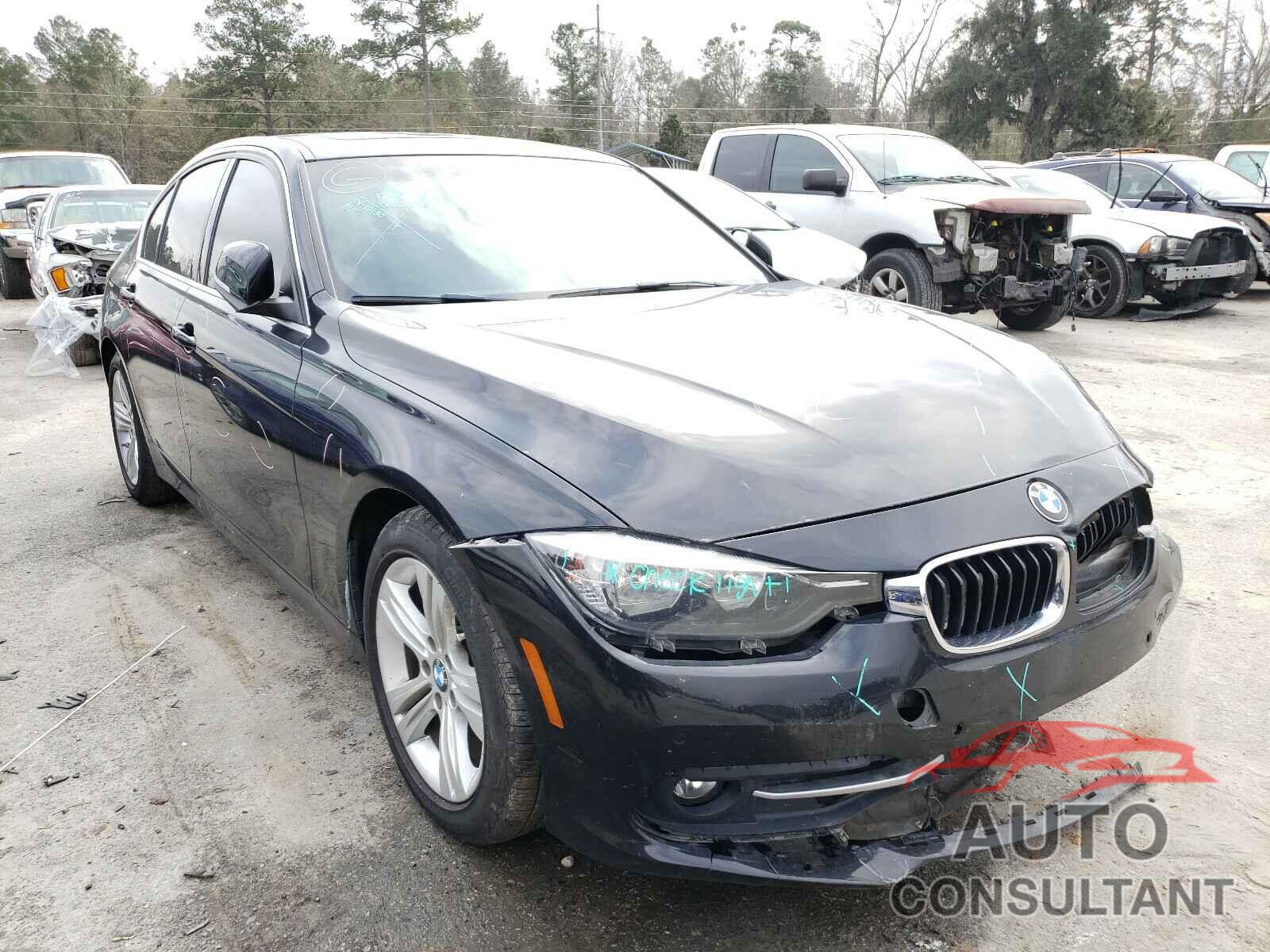BMW 3 SERIES 2017 - WBA8B9G54HNU49440