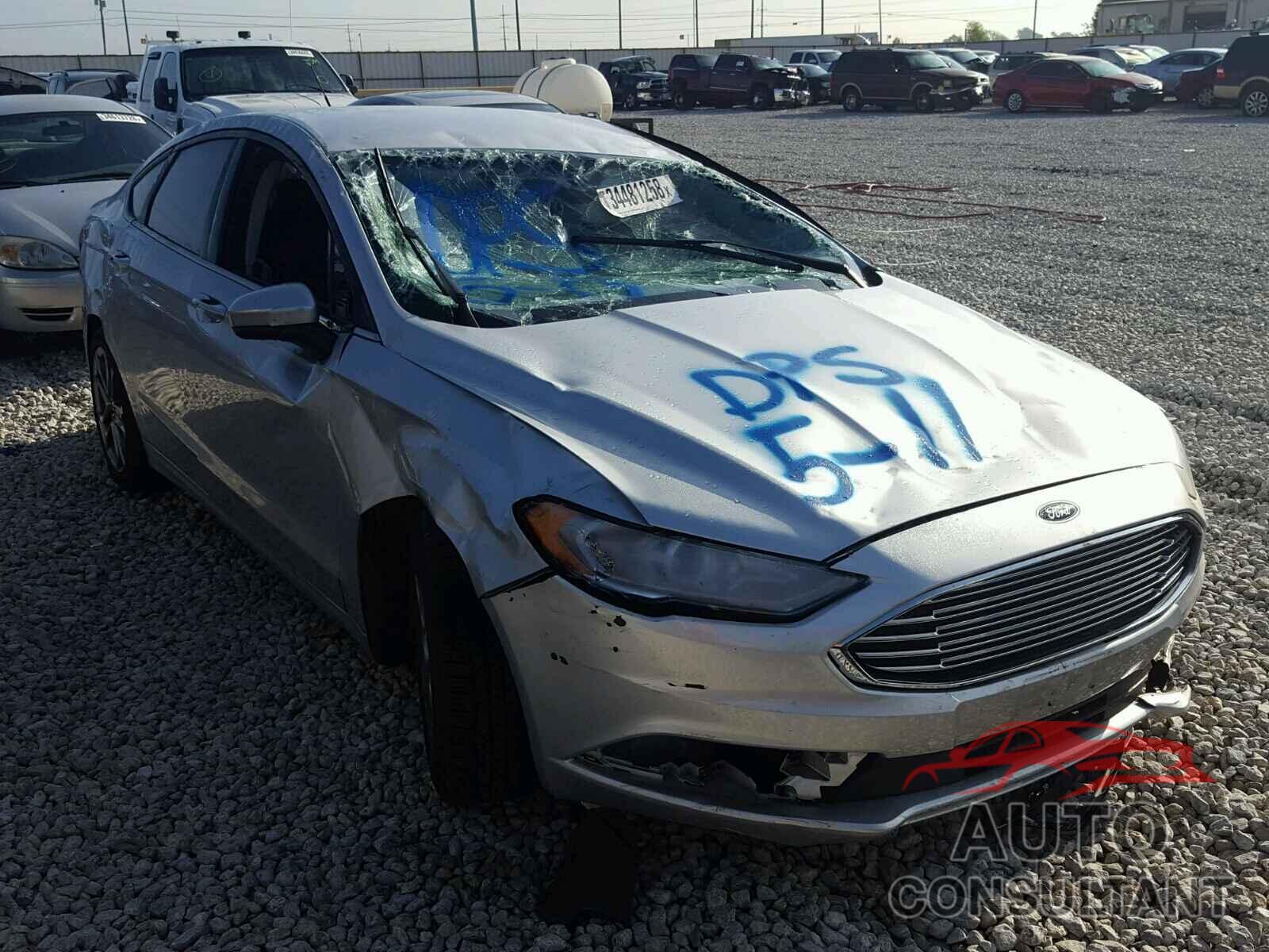 FORD FUSION 2017 - 3FA6P0H76HR186717