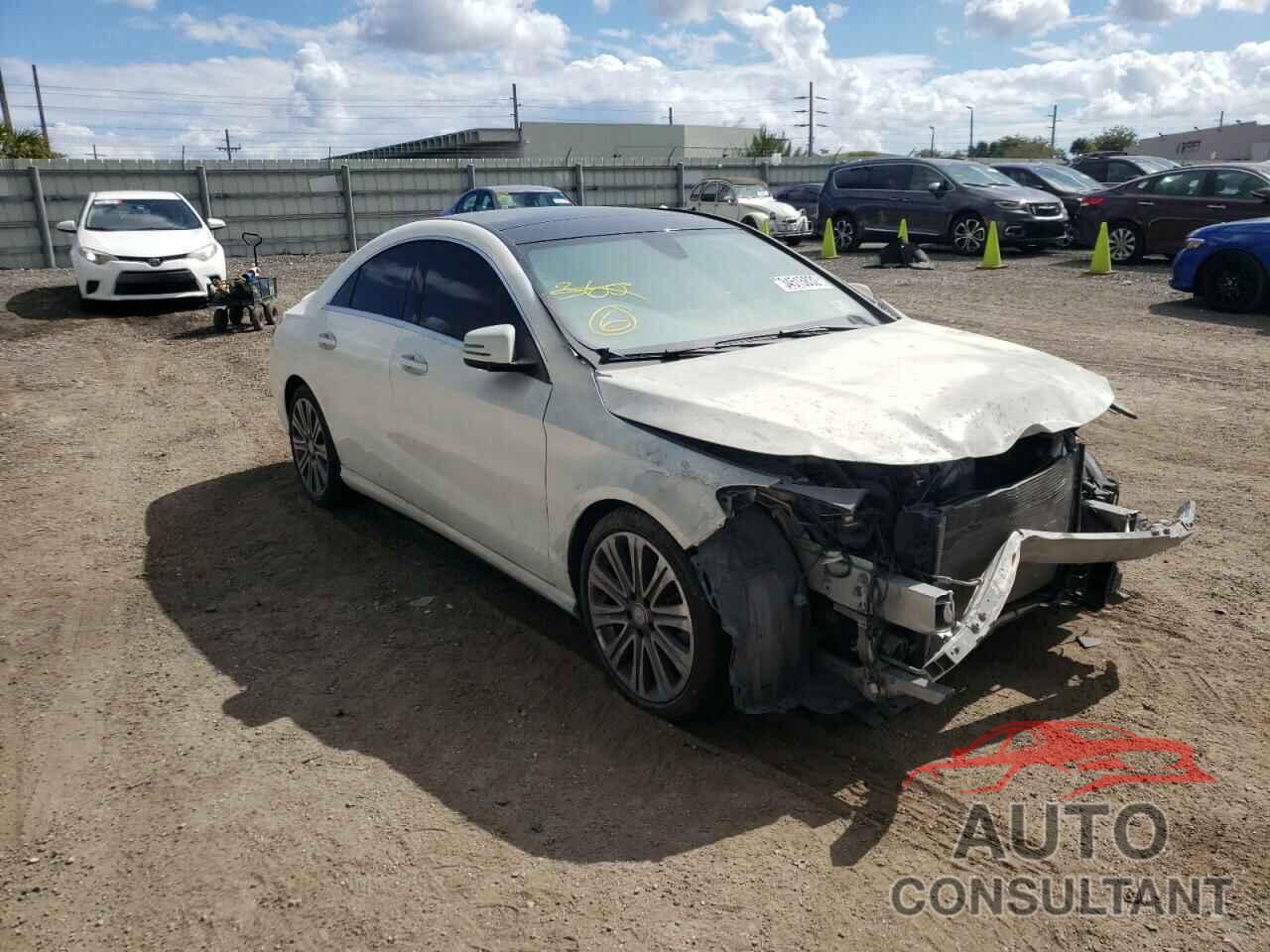 MERCEDES-BENZ CLA-CLASS 2017 - WDDSJ4GB1HN420696