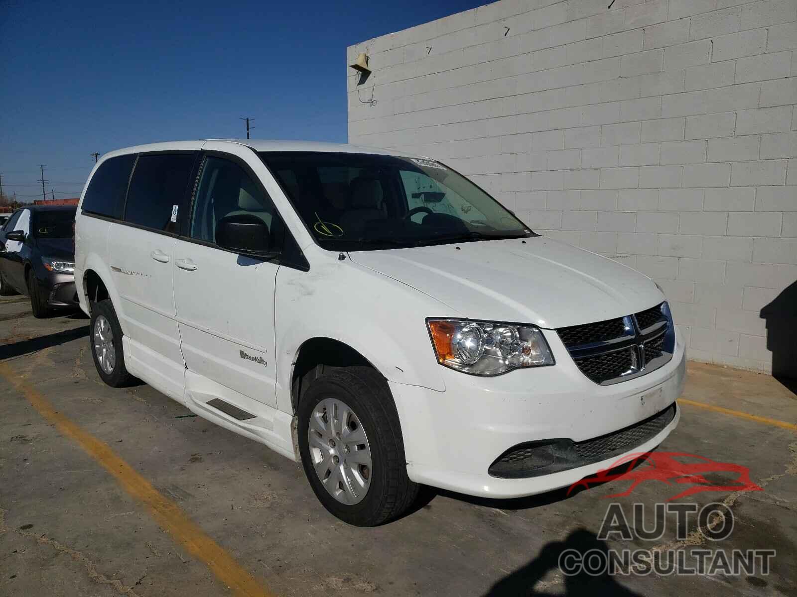 DODGE GRAND CARA 2016 - 2C4RDGBGXGR316312