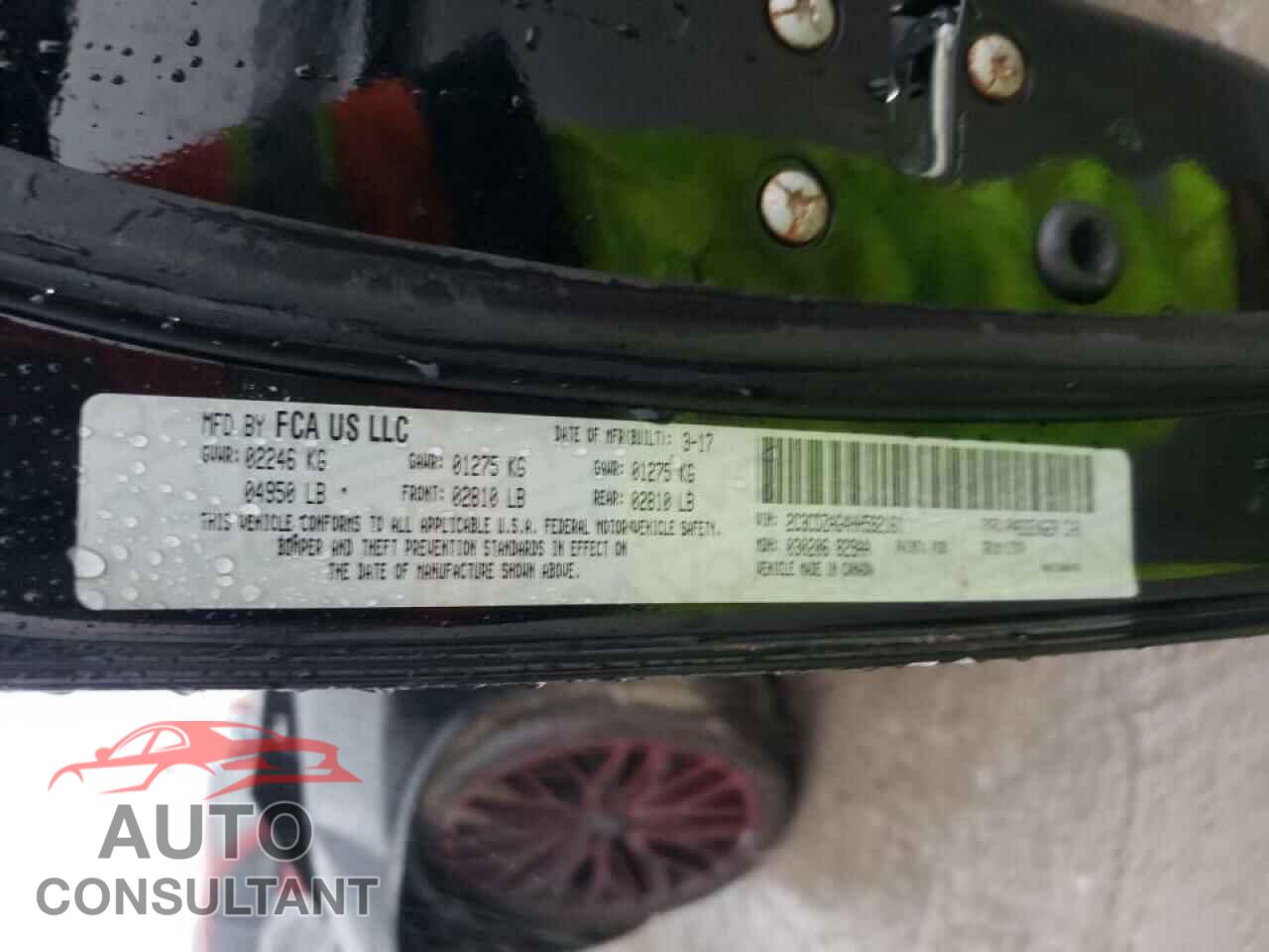 DODGE CHALLENGER 2017 - 2C3CDZAG4HH592161