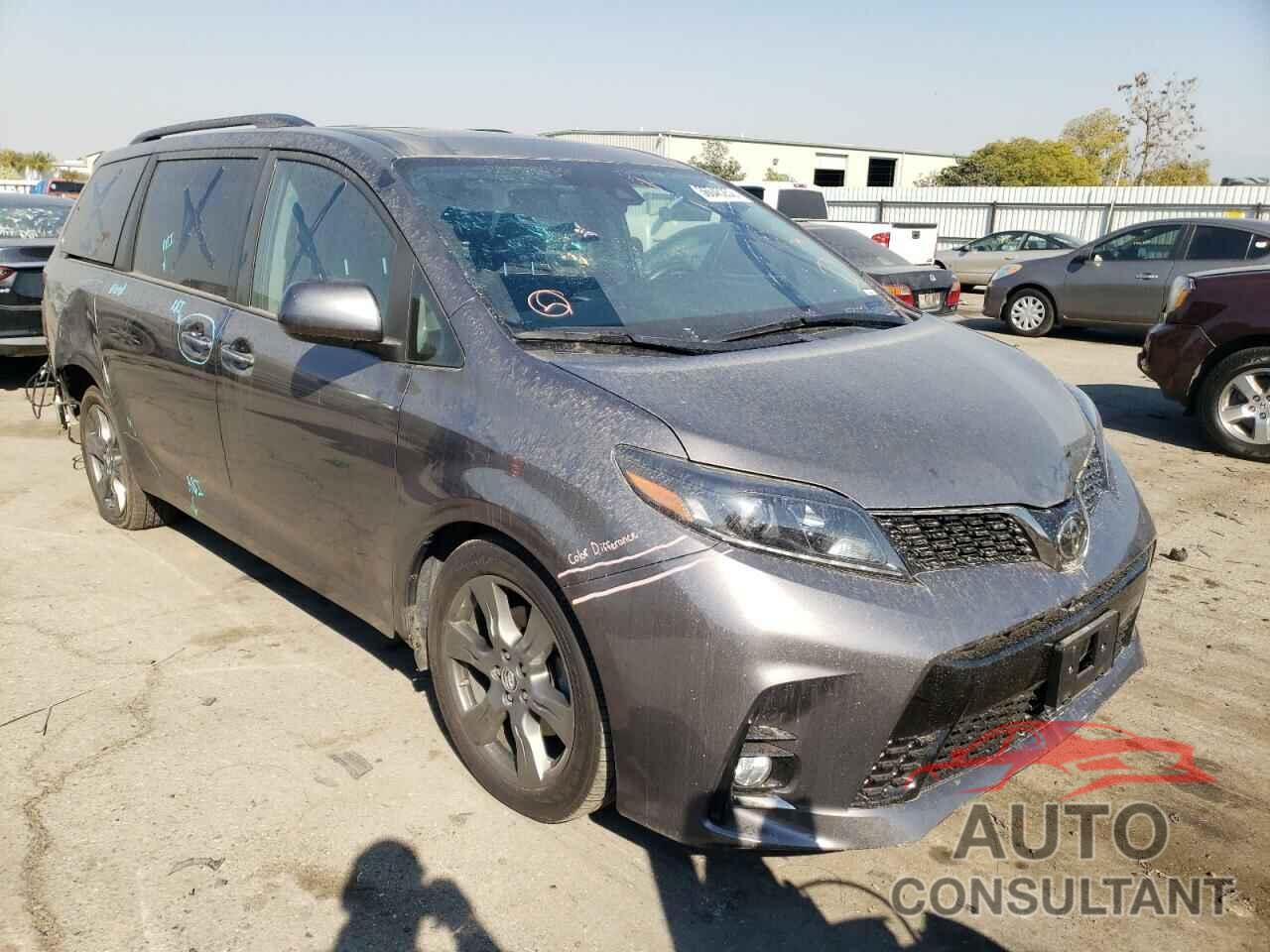 TOYOTA SIENNA 2020 - 5TDXZ3DC8LS034912