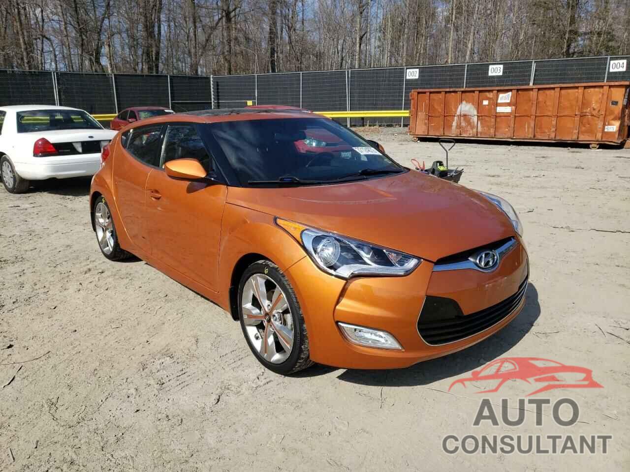 HYUNDAI VELOSTER 2016 - KMHTC6AD4GU297040