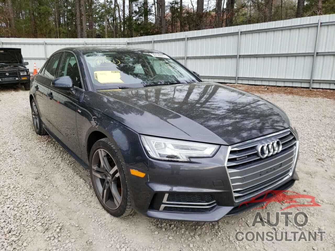 AUDI A4 2018 - WAUENAF42JA047675