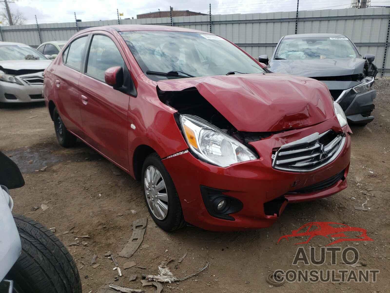 MITSUBISHI MIRAGE 2017 - ML32F3FJ3HHF18969