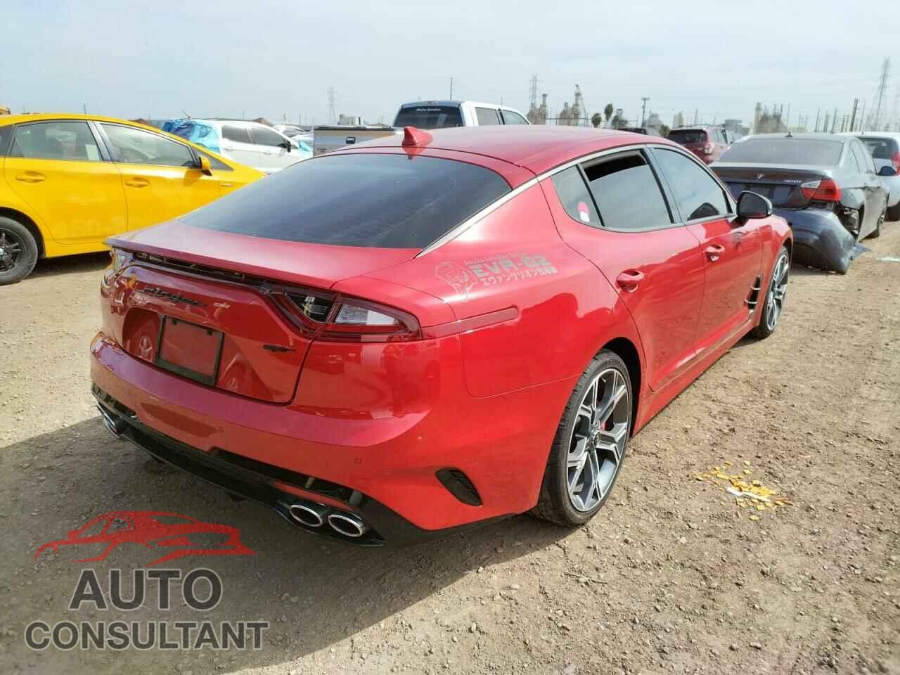 KIA STINGER 2021 - KNAE35LC7M6096659