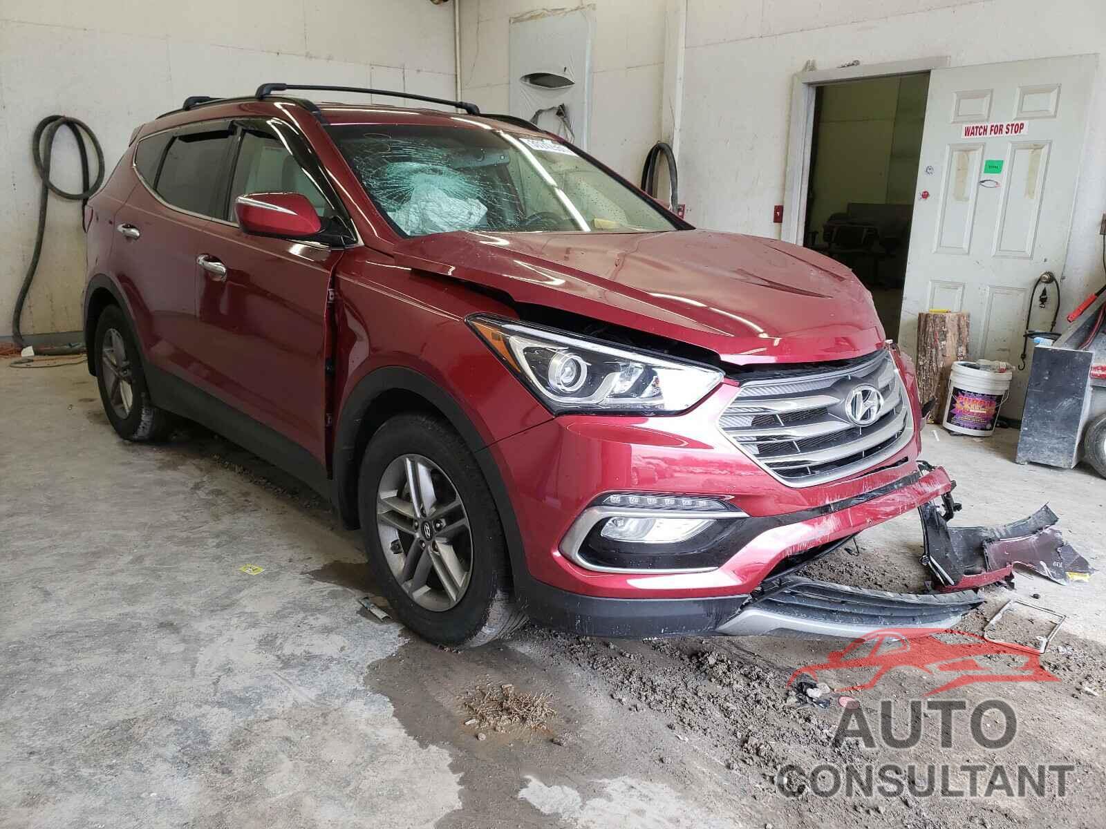 HYUNDAI SANTA FE 2018 - 5XYZUDLB7JG537220