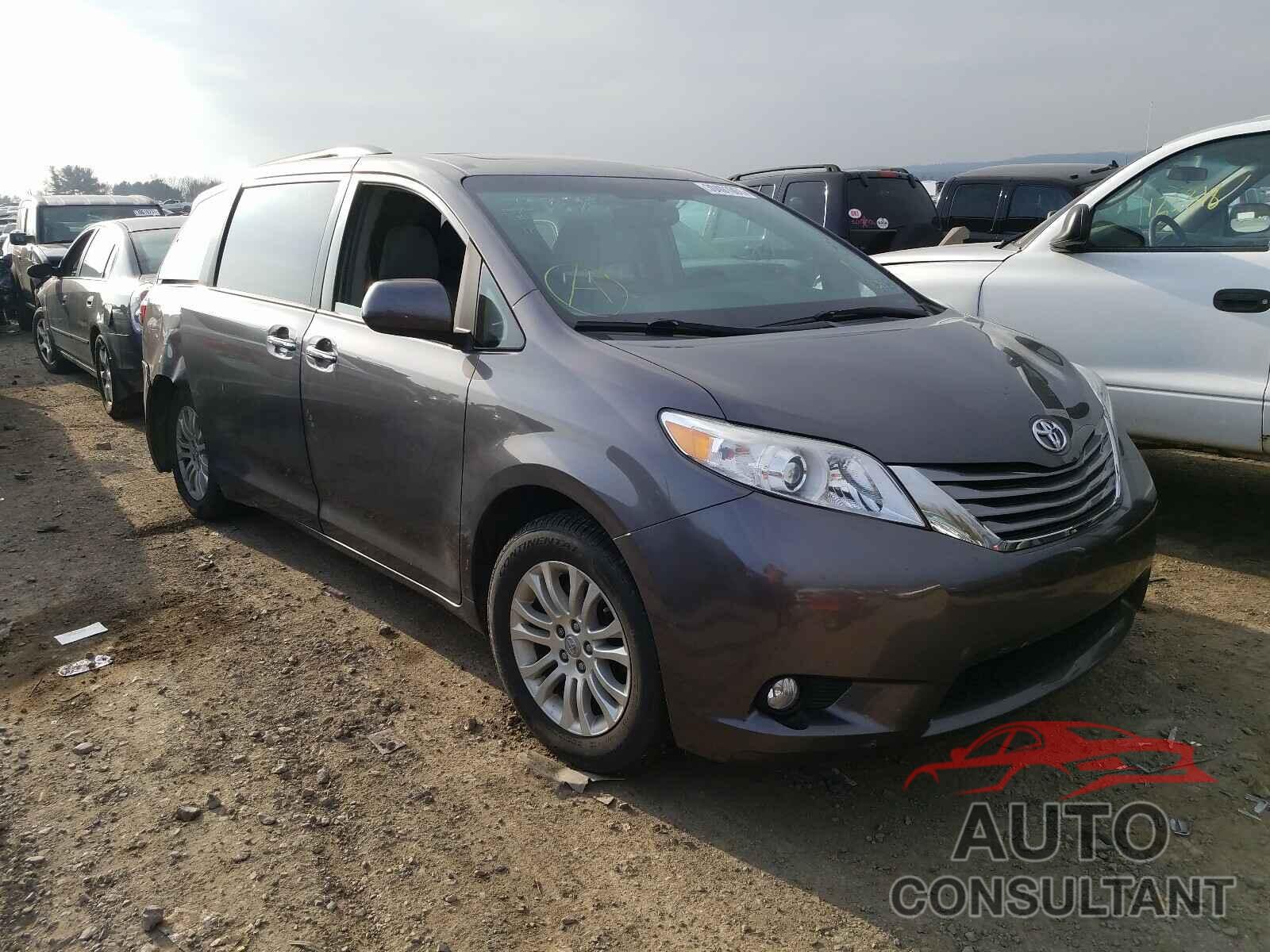 TOYOTA SIENNA 2017 - 5TDYZ3DC6HS826794