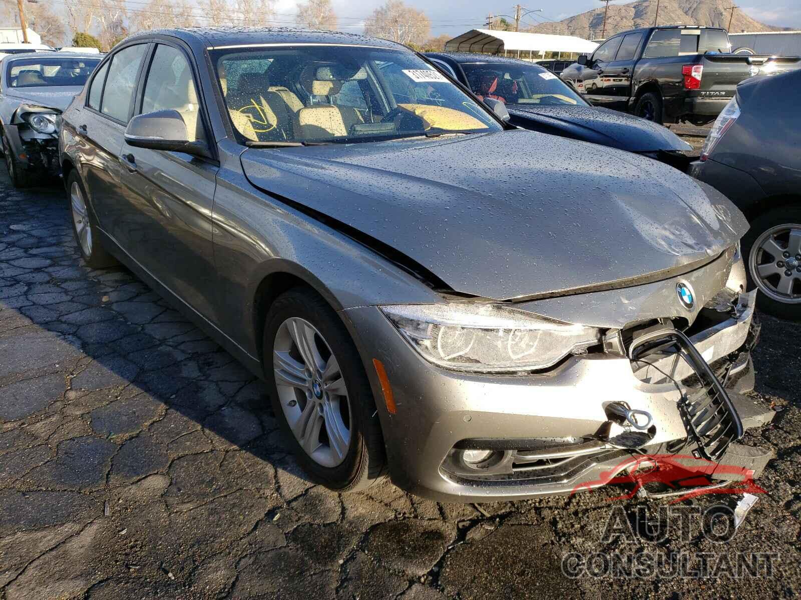 BMW 3 SERIES 2016 - KNAFK4A66G5611675