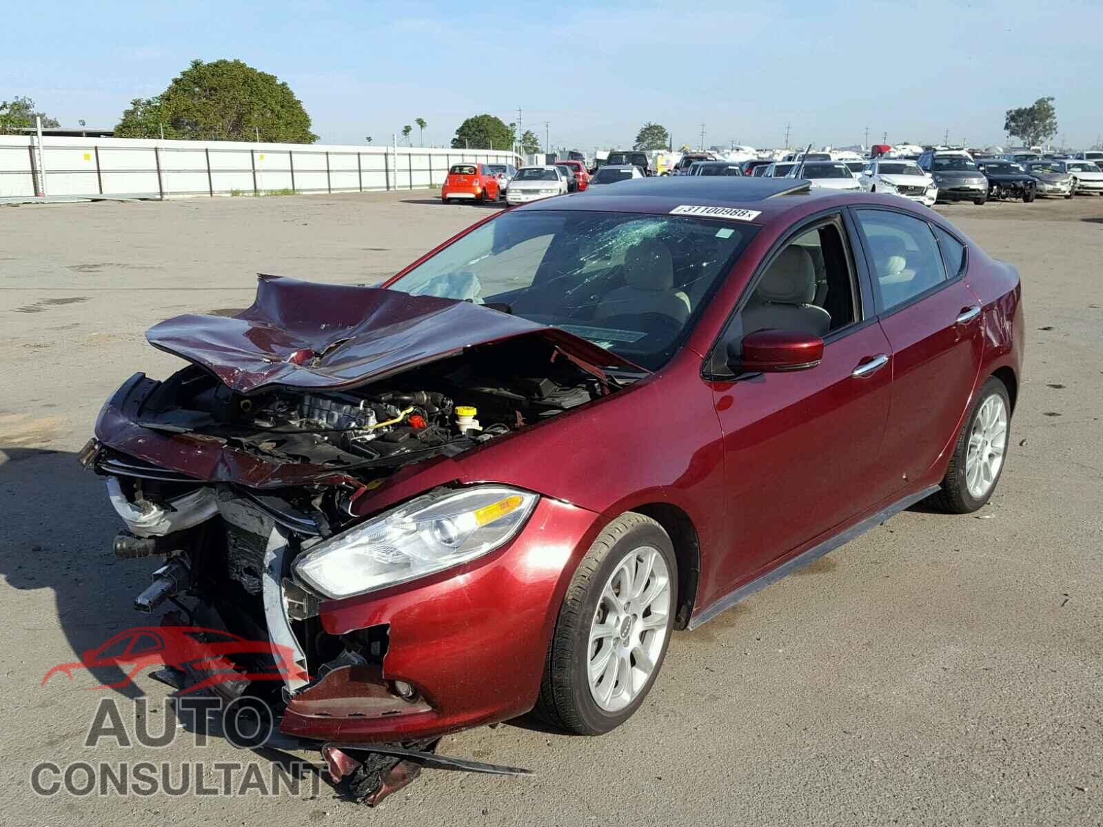 DODGE DART 2015 - 1C3CDFCB2FD346087