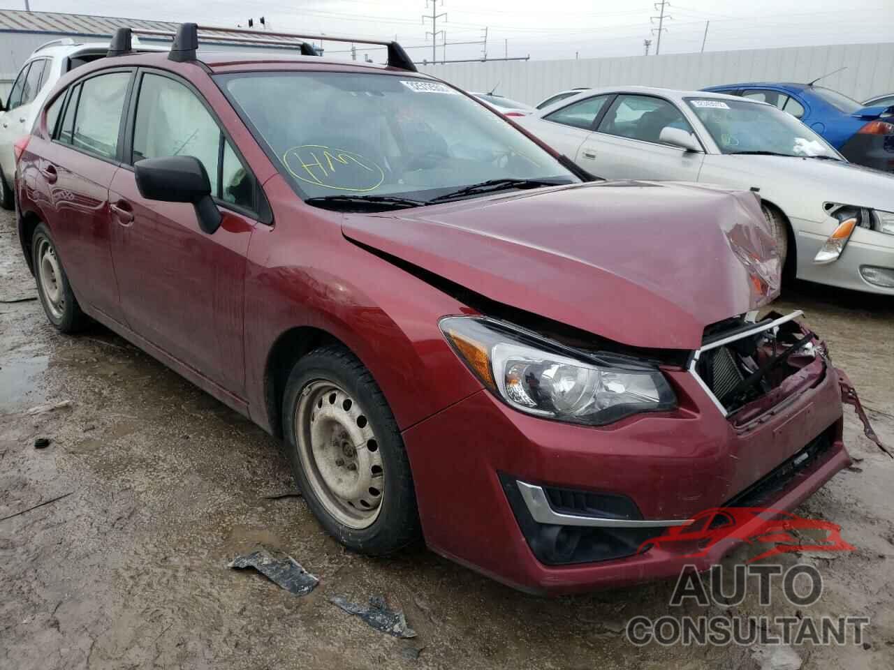 SUBARU IMPREZA 2016 - JF1GPAA69G8286161