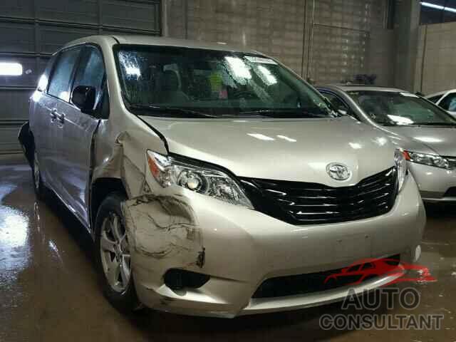 TOYOTA SIENNA 2016 - 5TDZK3DC8GS748607