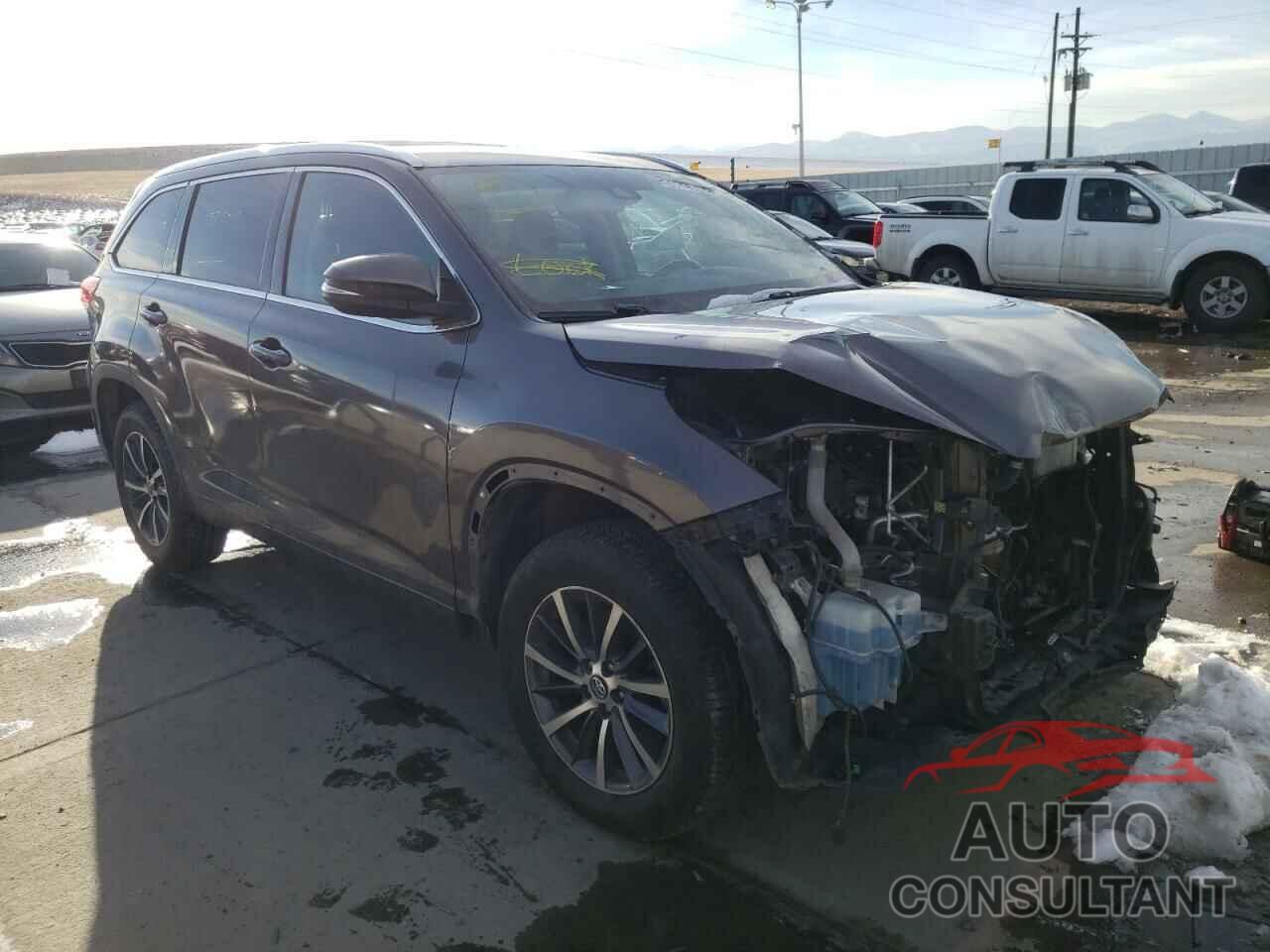 TOYOTA HIGHLANDER 2017 - 5TDKZRFH5HS508960