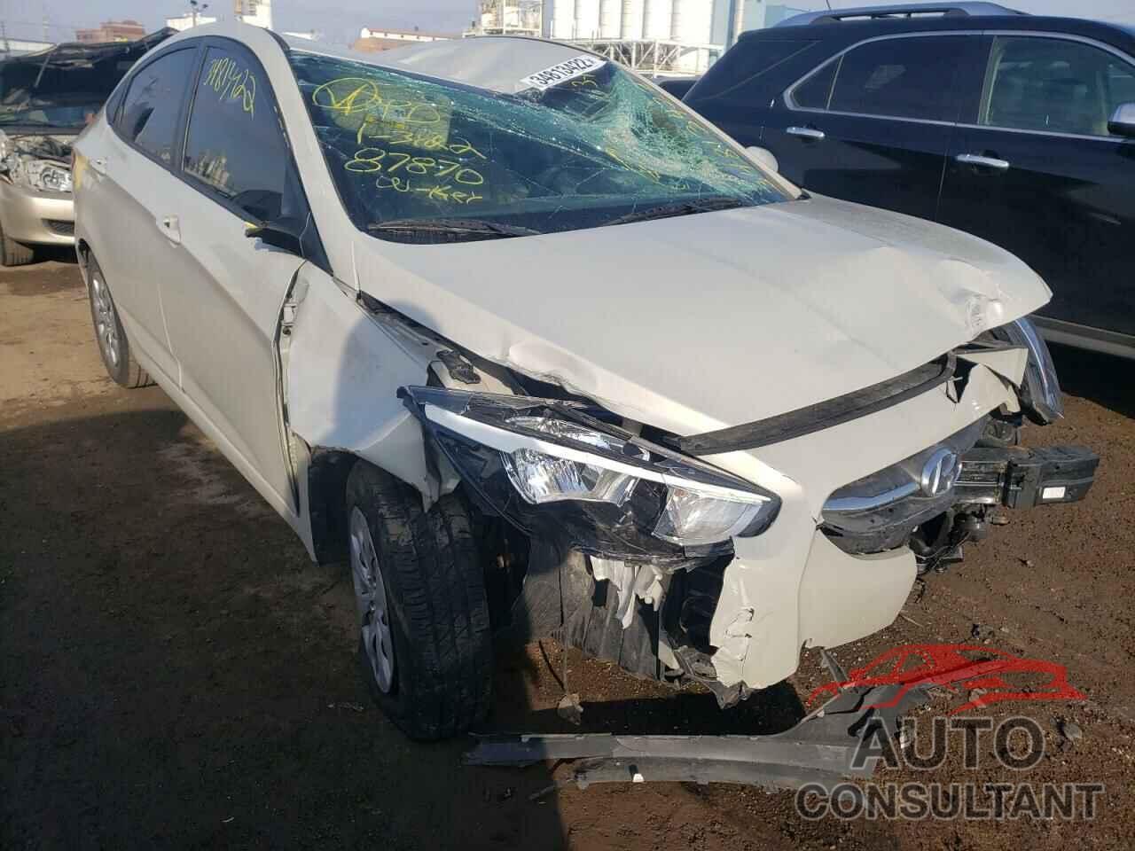 HYUNDAI ACCENT 2017 - KMHCT4AE4HU203737