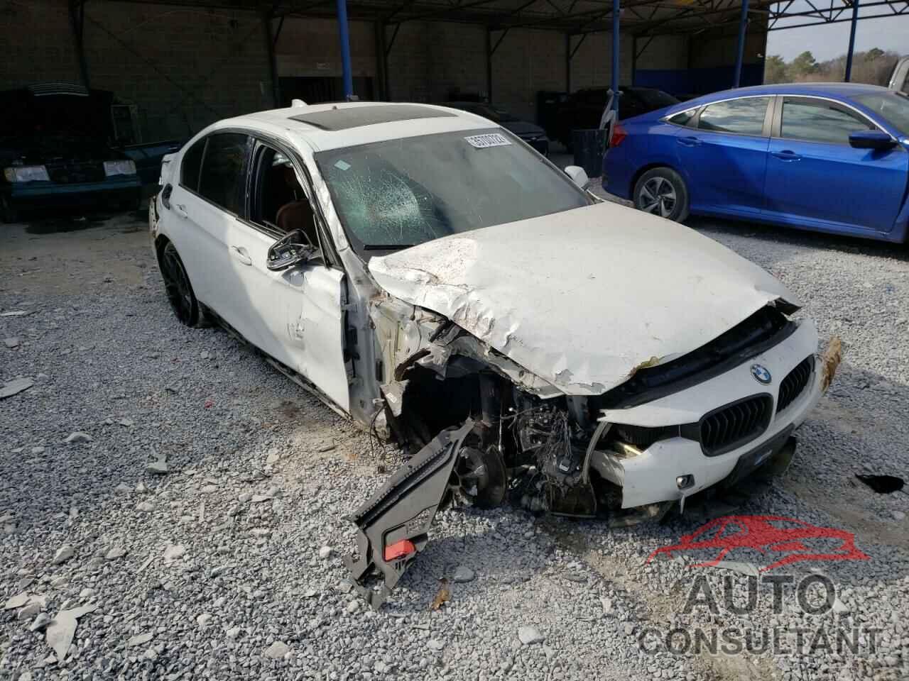 BMW 3 SERIES 2016 - WBA8E3G52GNT77785