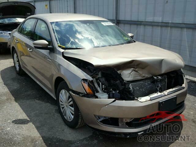 VOLKSWAGEN PASSAT 2015 - 1VWAT7A36FC042027