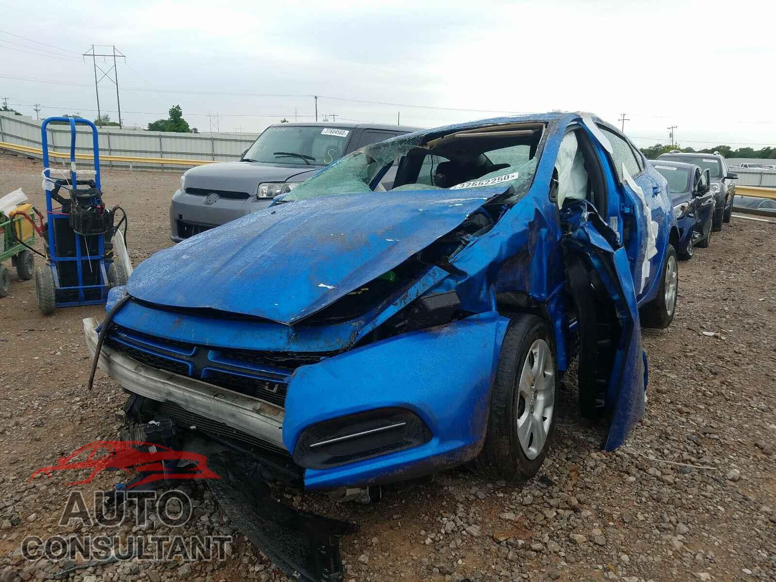 DODGE DART 2016 - 1C3CDFAA3GD539909