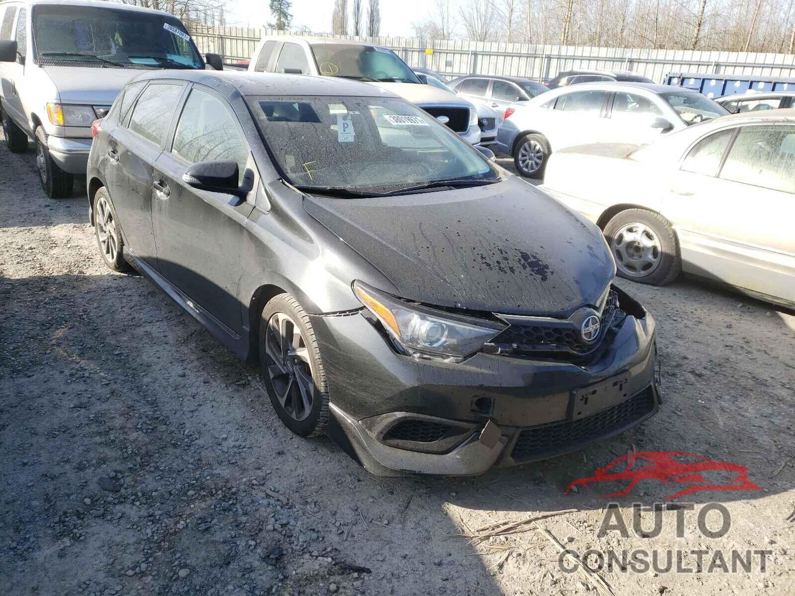 TOYOTA SCION 2016 - JTNKARJE1GJ522222