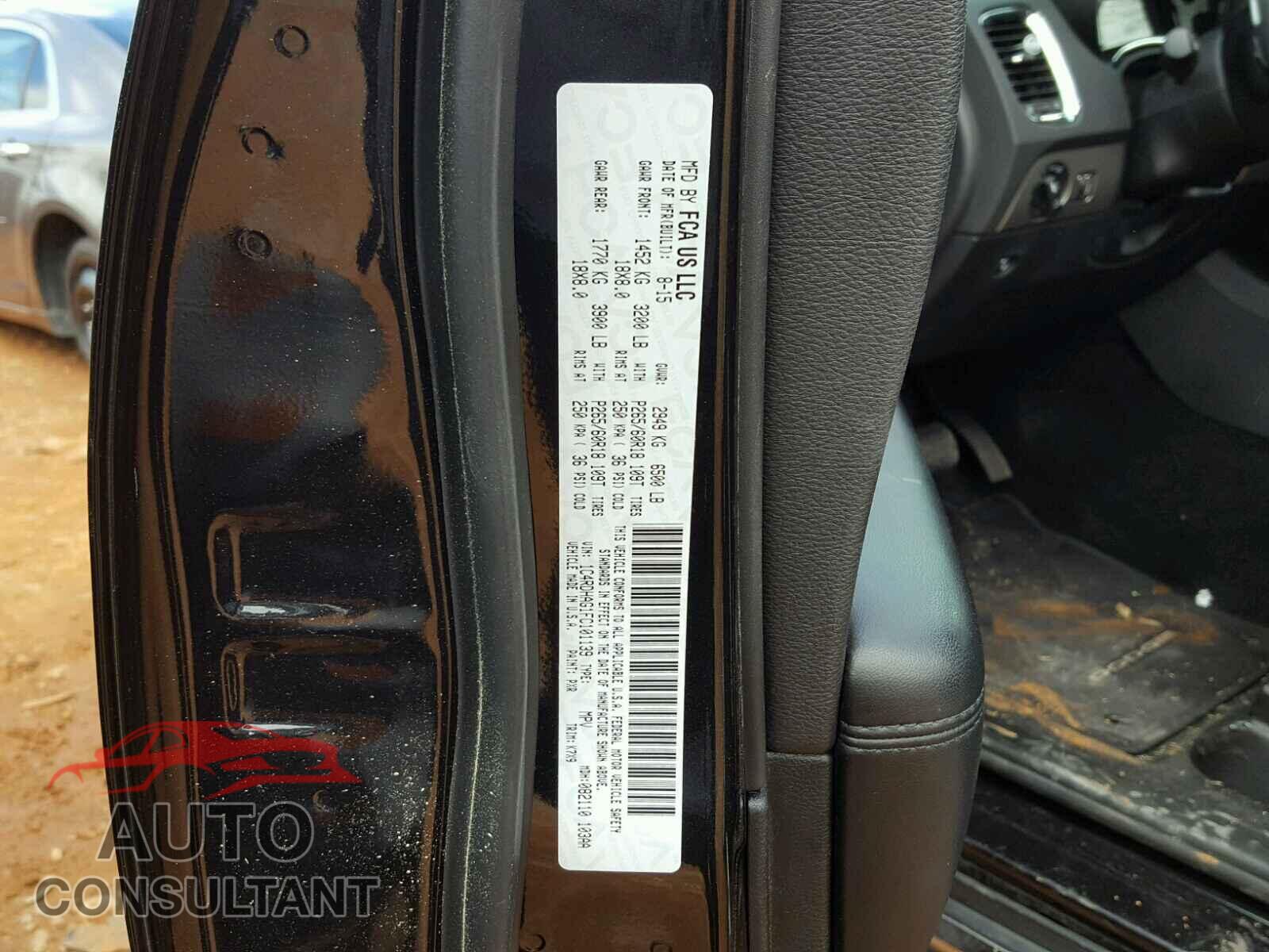 DODGE DURANGO 2015 - 1C4RDHAG1FC101139