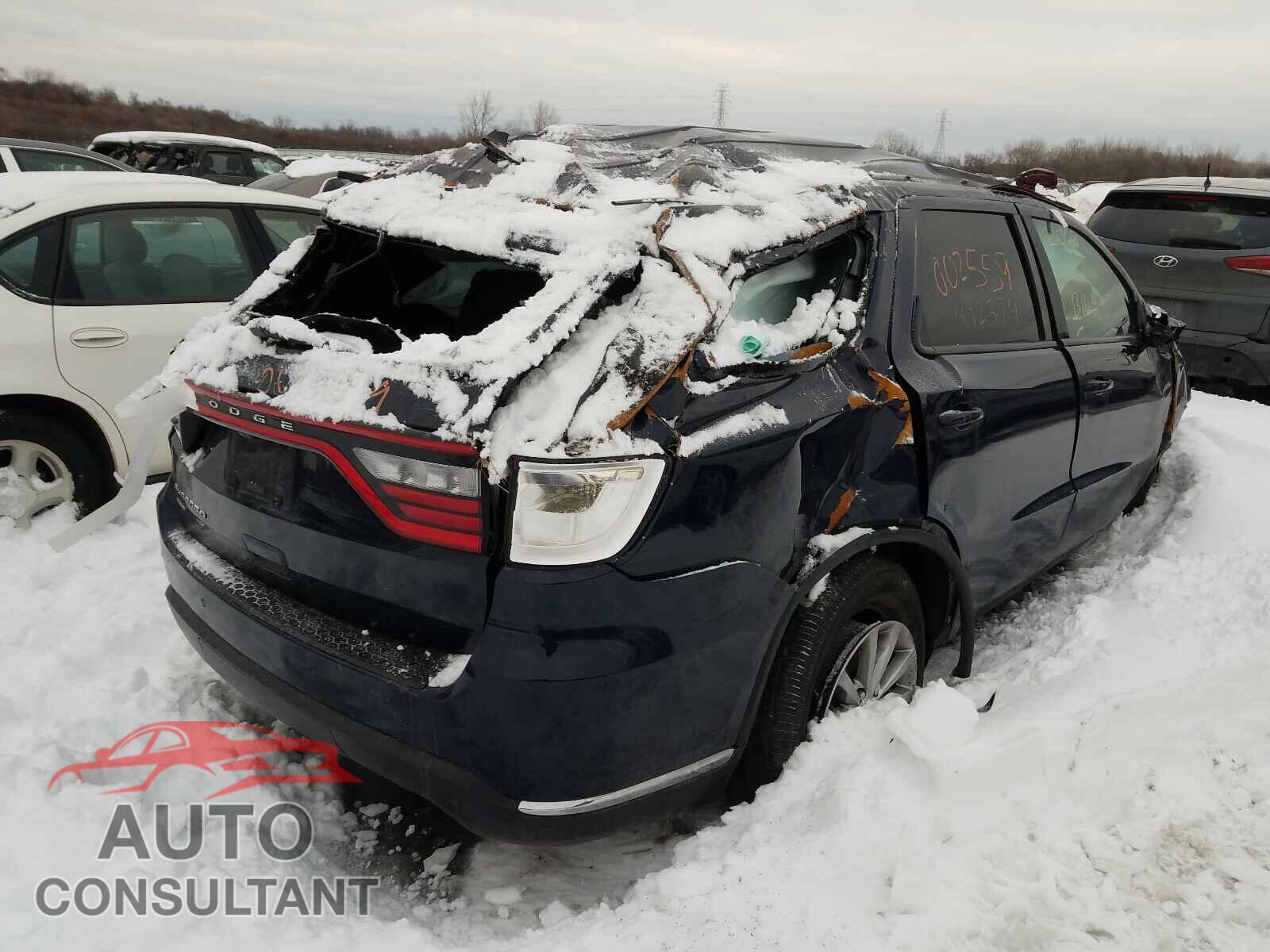 DODGE DURANGO 2017 - 1C4RDJAG5HC630202