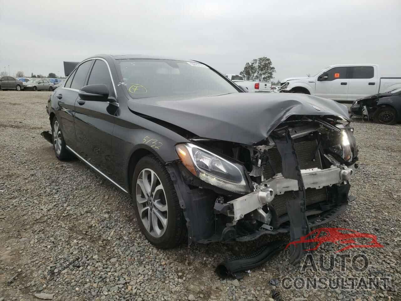 MERCEDES-BENZ C-CLASS 2018 - 55SWF4JB4JU244879