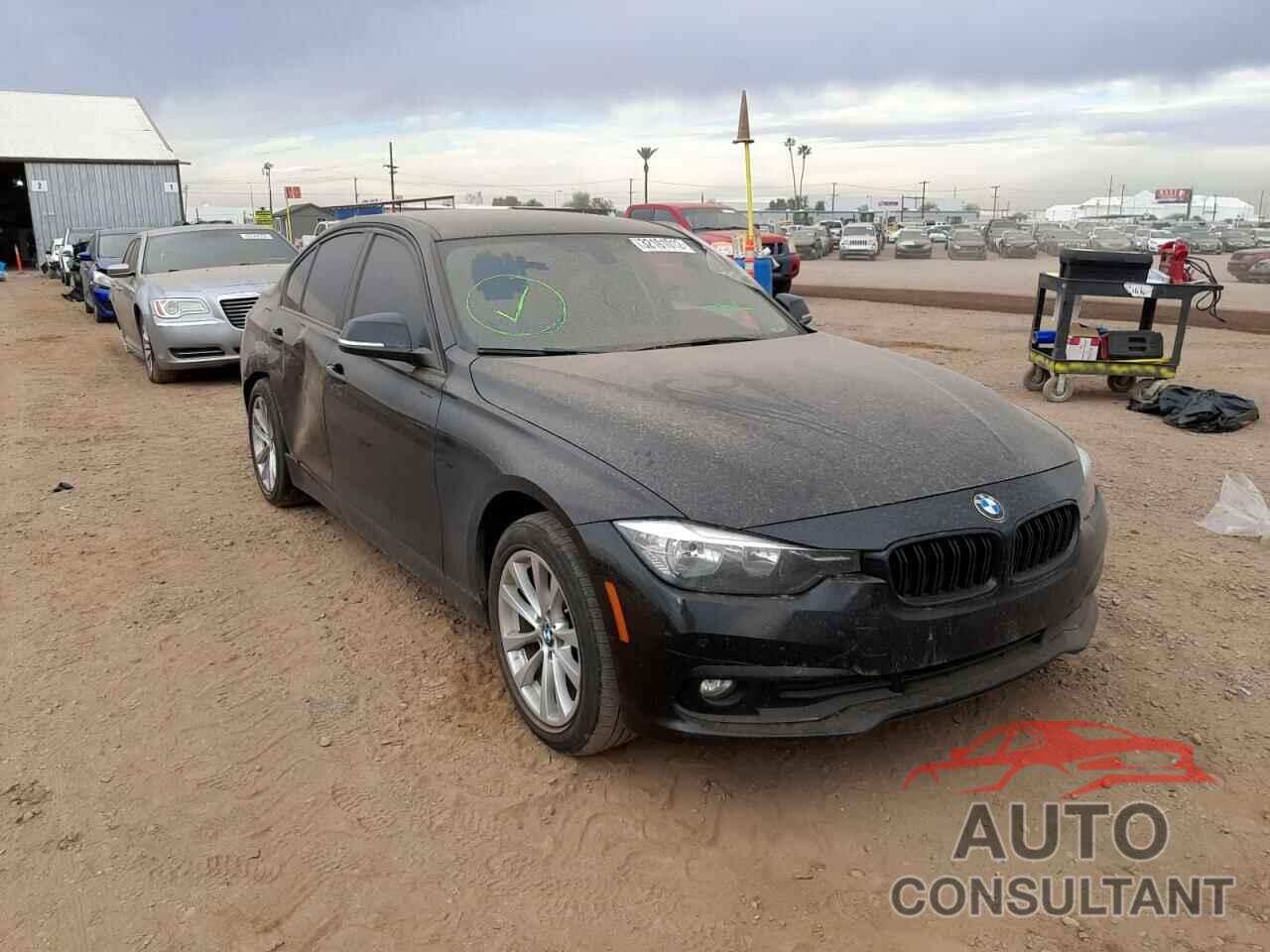 BMW 3 SERIES 2017 - WBA8E1G57HNU14092