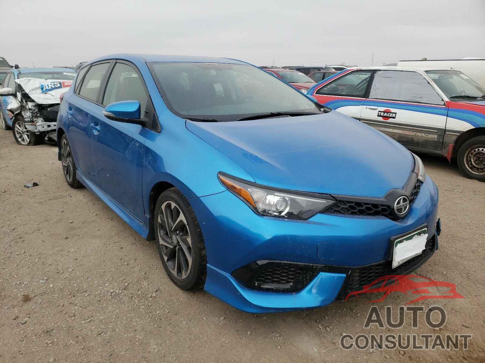 TOYOTA SCION 2016 - JTNKARJE0GJ511759