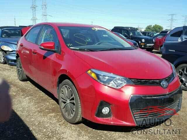 TOYOTA COROLLA 2016 - 2T1BURHE6GC581621