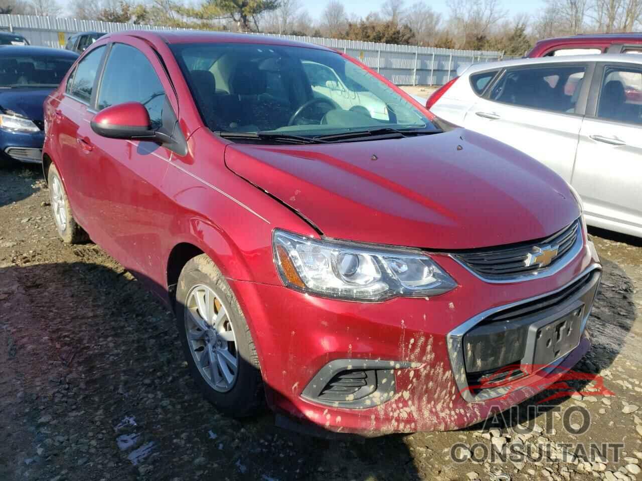 CHEVROLET SONIC 2017 - 1G1JD5SG7H4142486