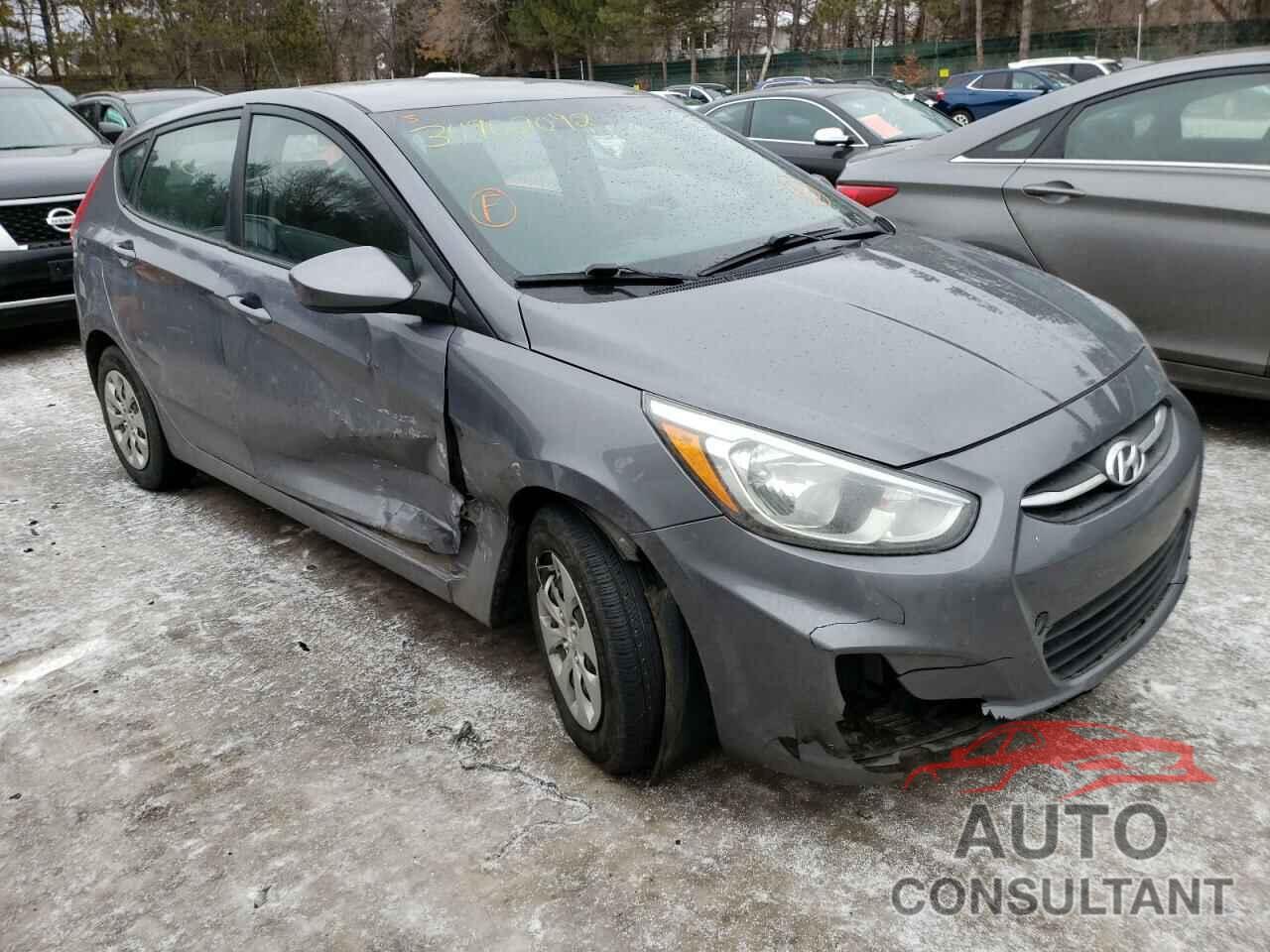 HYUNDAI ACCENT 2017 - KMHCT5AE7HU312408