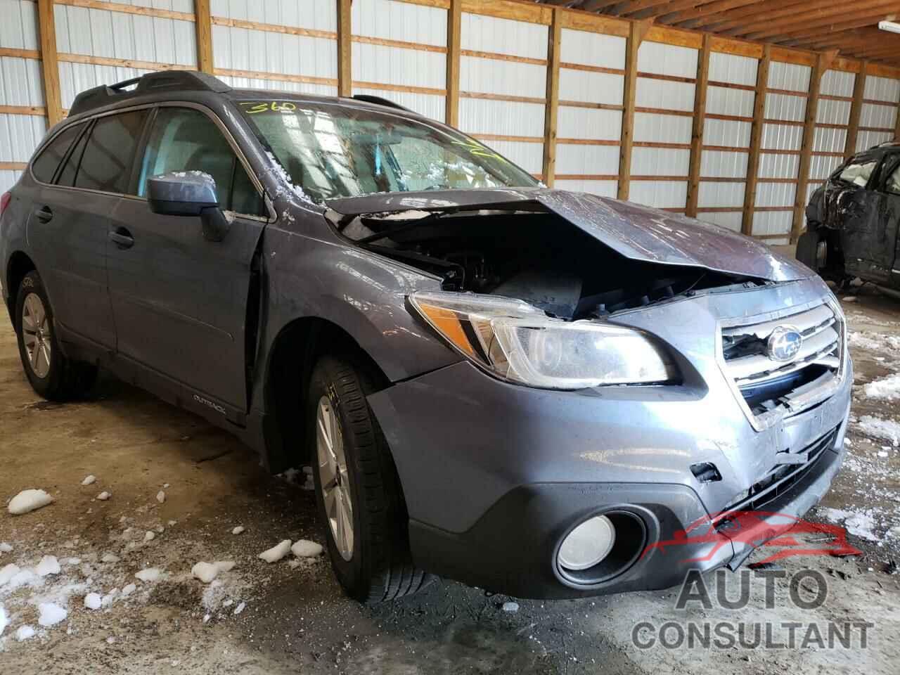 SUBARU OUTBACK 2017 - JTDL9RFU9K3010433