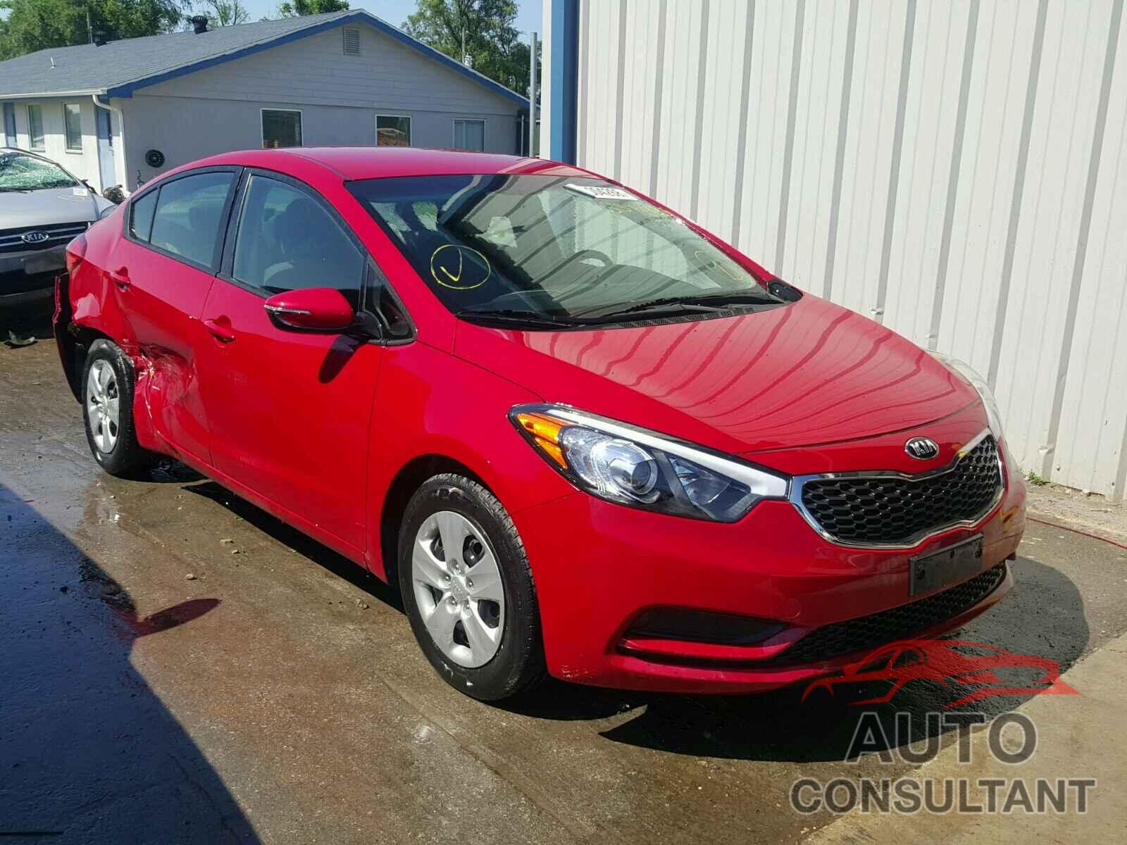 KIA FORTE 2016 - KNAFX4A6XG5555743