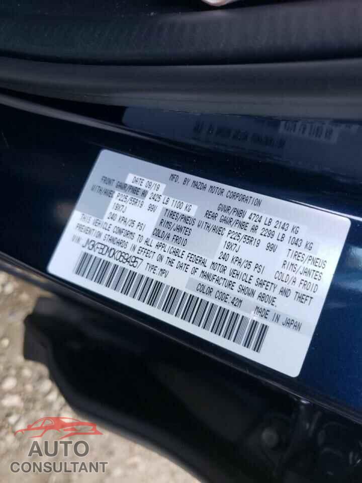 MAZDA CX-5 2019 - JM3KFBDM0K0694957