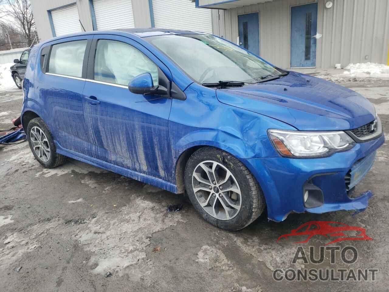 CHEVROLET SONIC 2019 - 1G1JD6SB5K4139801