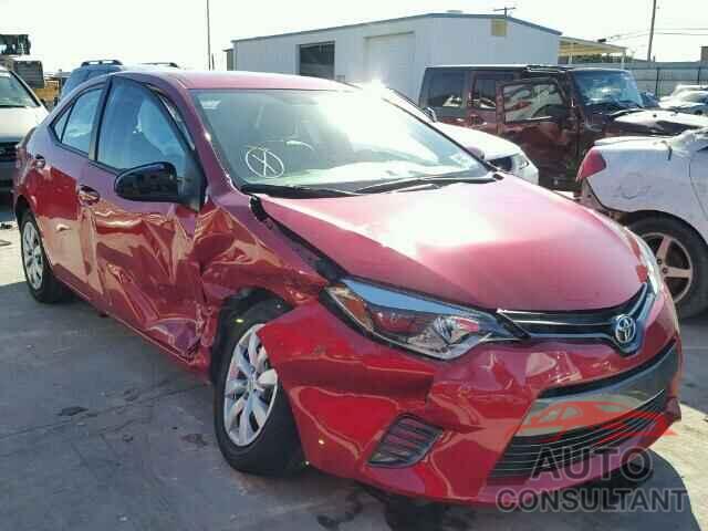 TOYOTA COROLLA 2016 - 2T1BURHE9GC572220
