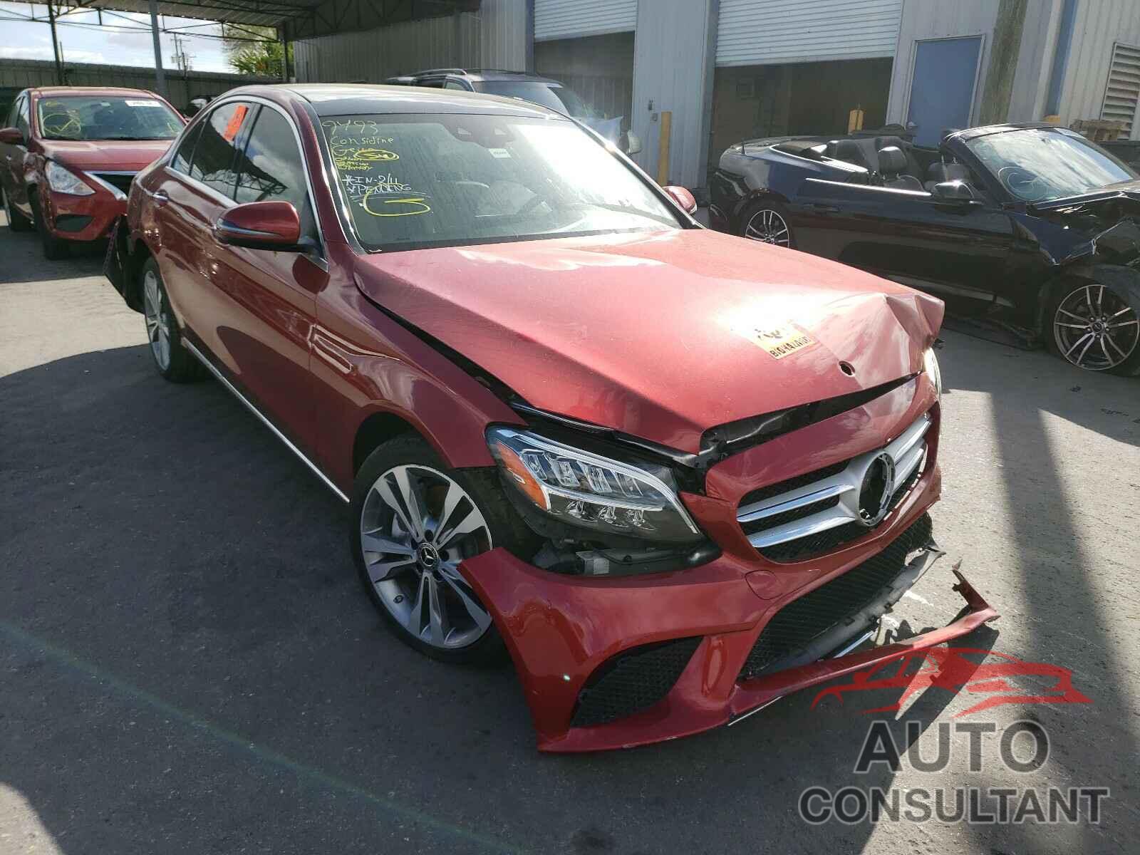 MERCEDES-BENZ C CLASS 2019 - 55SWF8EB4KU291011