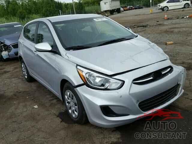 HYUNDAI ACCENT 2017 - KMHCT5AE3HU334468