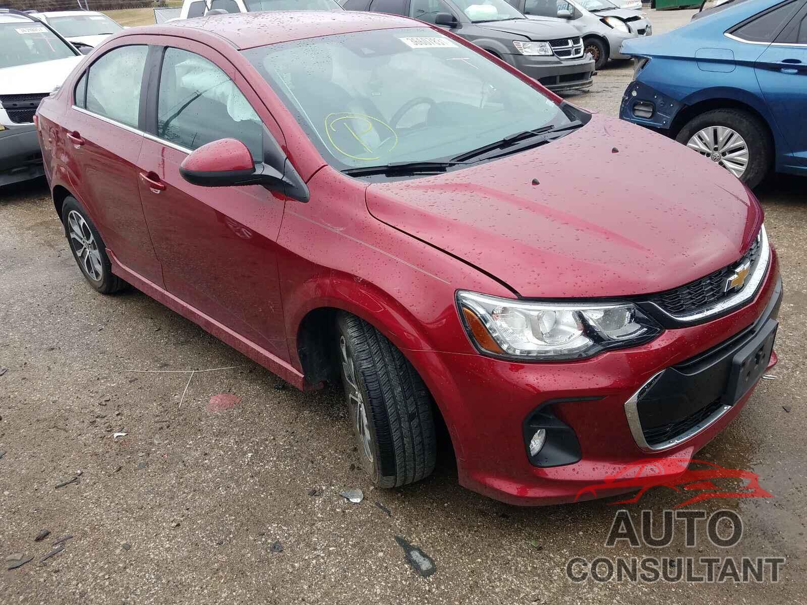 CHEVROLET SONIC 2017 - 1G1JD5SH2H4119304