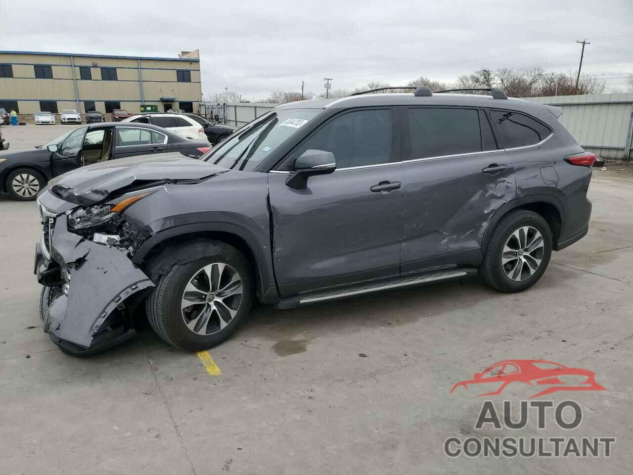 TOYOTA HIGHLANDER 2021 - 5TDGZRAH3MS528356