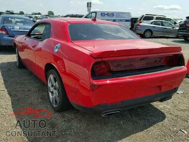 DODGE CHALLENGER 2016 - 2C3CDZBT8GH168900