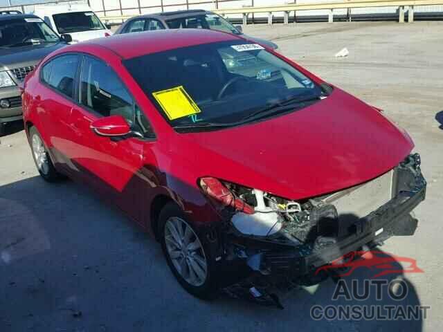 KIA FORTE 2015 - KNAFX4A64F5330572